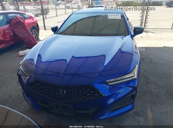 19UUB5F51MA008539 2021 ACURA TLX Blue Vista interior trasera