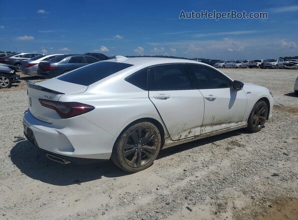 19UUB5F52MA004645 2021 ACURA TLX White Tył prawy