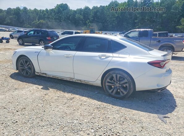 19UUB5F52MA004645 2021 ACURA TLX White Tył lewy