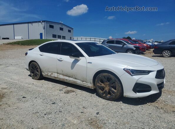 19UUB5F52MA004645 2021 ACURA TLX White Przód prawy