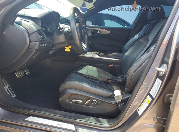 19UUB5F52MA012745 2021 ACURA TLX Gray Vista interior delantera