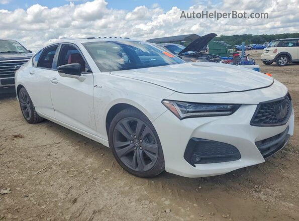19UUB5F53MA011538 2021 ACURA TLX White Передня права чверть