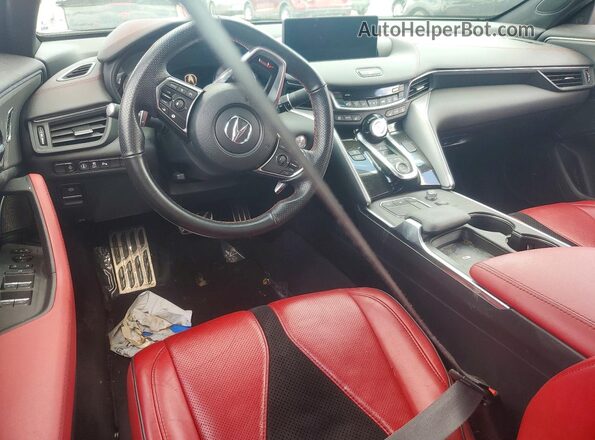 19UUB5F53MA011538 2021 ACURA TLX White Вид панелі приладів