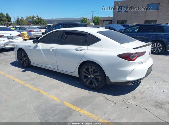19UUB5F55MA008432 2021 ACURA TLX White Tył lewy