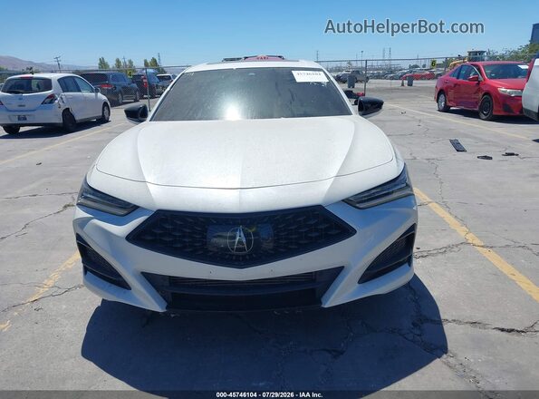 19UUB5F55MA008432 2021 ACURA TLX White Widok z przodu