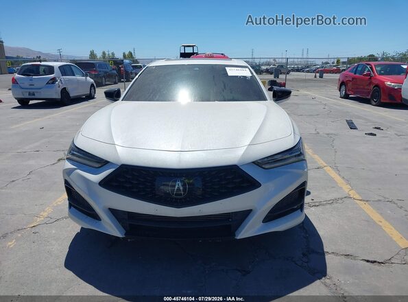 19UUB5F55MA008432 2021 ACURA TLX White Widok deski rozdzielczej