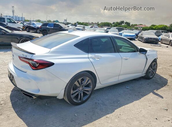 19UUB5F55NA002812 2022 ACURA TLX White Tył prawy