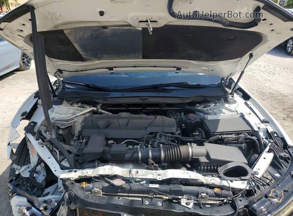 19UUB5F55NA002812 2022 ACURA TLX White Widok wnętrza z tyłu