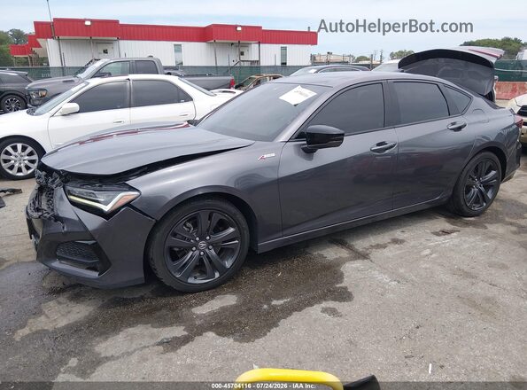 19UUB5F56MA013784 2021 ACURA TLX Pewter Przód lewy