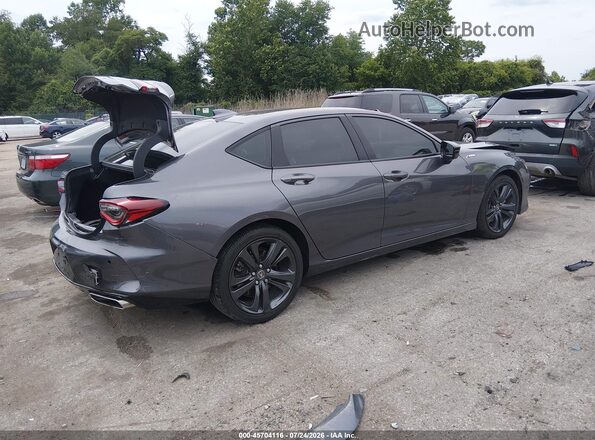 19UUB5F56MA013784 2021 ACURA TLX Pewter Tył prawy