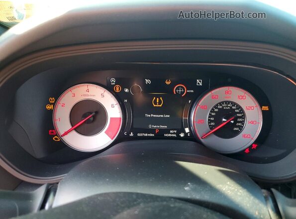 19UUB5F56PA005463 2023 ACURA TLX Red Սարքավորումների վահանակի տեսք