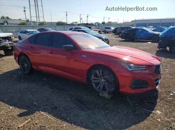 19UUB5F56PA005463 2023 ACURA TLX Red Առջևի աջ