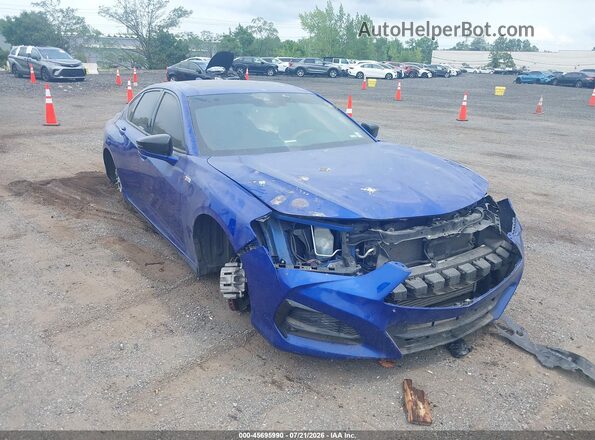 19UUB5F58PA000104 2023 ACURA TLX Blue Դիմացի տեսք