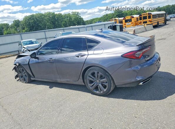 19UUB5F59PA005375 2023 ACURA TLX Charcoal Tył lewy