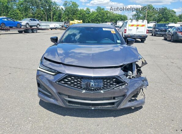 19UUB5F59PA005375 2023 ACURA TLX Charcoal Widok z przodu