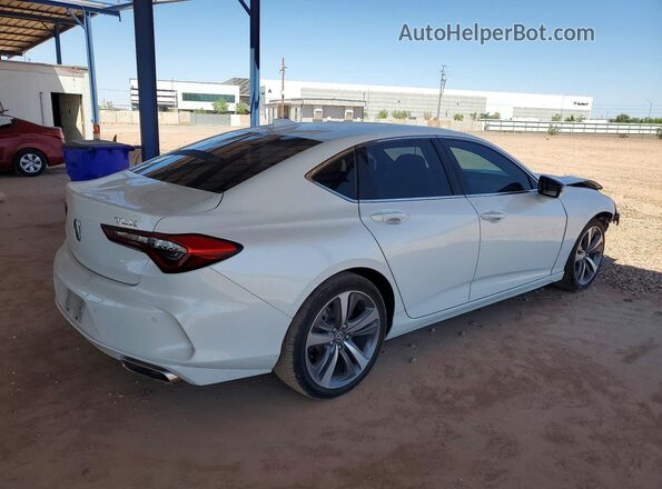 19UUB5F60MA000618 2021 ACURA TLX White Հետևի աջ