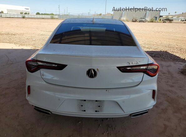 19UUB5F60MA000618 2021 ACURA TLX White Հետևի տեսք