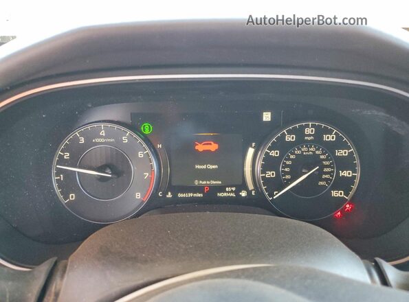 19UUB5F60MA000618 2021 ACURA TLX White Սարքավորումների վահանակի տեսք