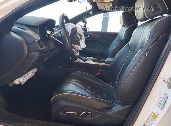 19UUB5F60MA000618 2021 ACURA TLX White Սալոնի դիմացի տեսք