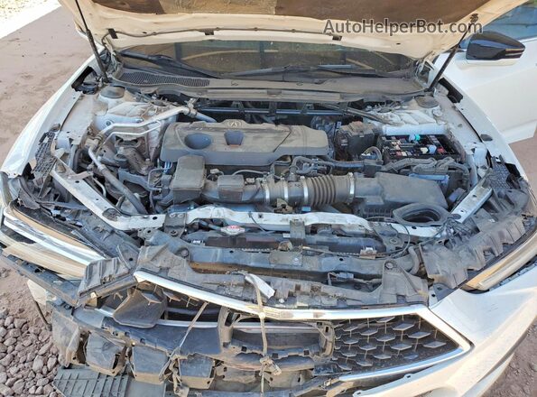 19UUB5F60MA000618 2021 ACURA TLX White Սալոնի հետևի տեսք