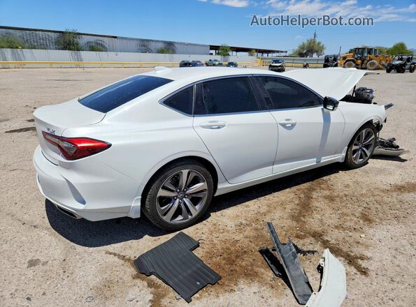 19UUB5F63MA000631 2021 ACURA TLX White Tył prawy