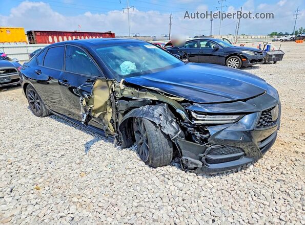 19UUB6F38MA010745 2021 ACURA TLX Black Front right