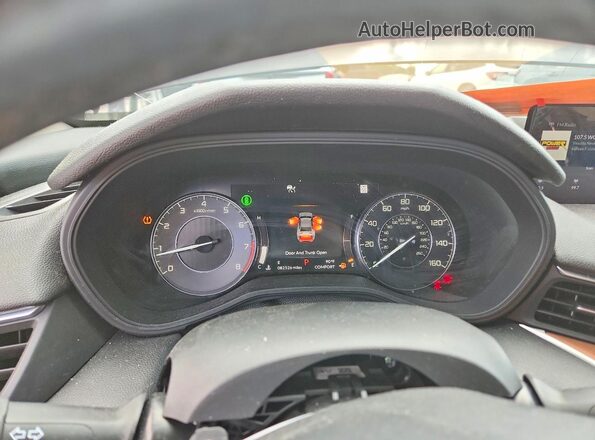 19UUB6F38MA010745 2021 ACURA TLX Black Instrument cluster view