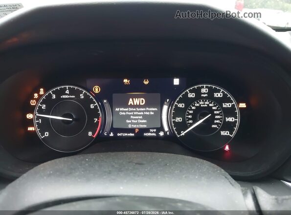 19UUB6F42MA011253 2021 ACURA TLX Silver Widok tylnych siedzeń