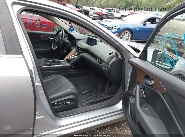 19UUB6F42MA011253 2021 ACURA TLX Silver Widok wnętrza z przodu