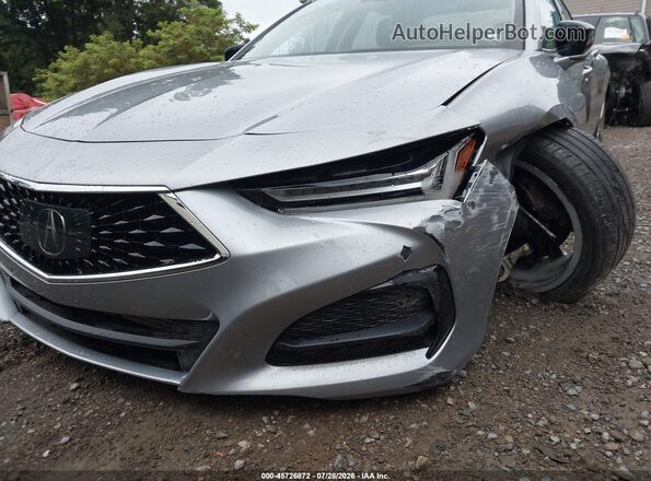 19UUB6F42MA011253 2021 ACURA TLX Silver Widok z przodu