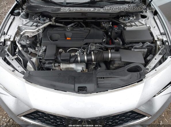 19UUB6F42MA011253 2021 ACURA TLX Silver Widok z tyłu