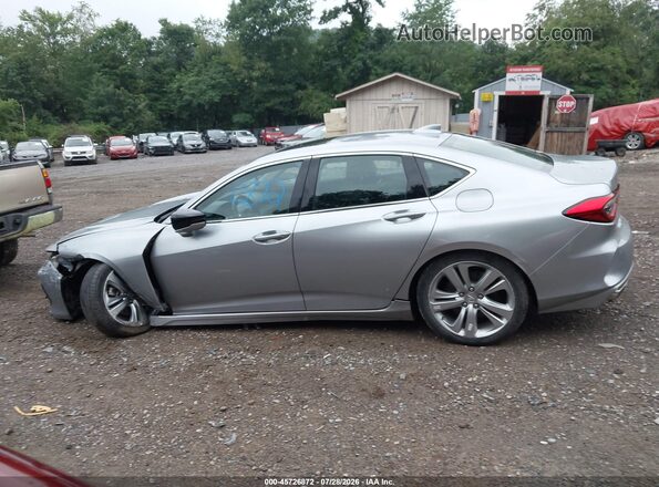 19UUB6F42MA011253 2021 ACURA TLX Silver Widok wnętrza 360 stopni