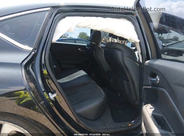 19UUB6F45MA006922 2021 ACURA TLX Black Widok naklejki z numerem VIN