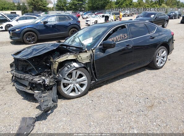 19UUB6F45MA006922 2021 ACURA TLX Black Przód lewy