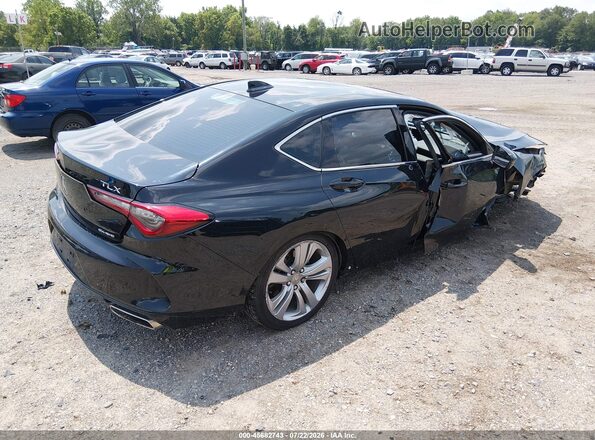19UUB6F45MA006922 2021 ACURA TLX Black Tył prawy