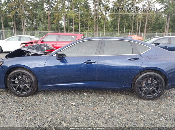 19UUB6F46NA001536 2022 ACURA TLX Blue 360 interior view