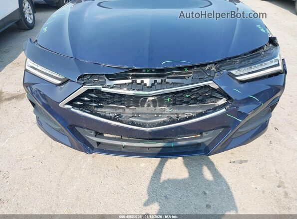 19UUB6F49MA007572 2021 ACURA TLX Blue Vista frontal