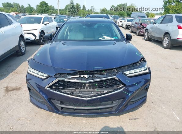 19UUB6F49MA007572 2021 ACURA TLX Blue Vista del cuadro de instrumentos