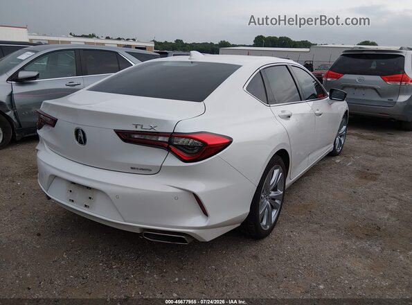 19UUB6F4XMA006334 2021 ACURA TLX White Trasero derecho