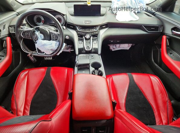 19UUB6F50MA800638 2021 ACURA TLX White Вид панелі приладів