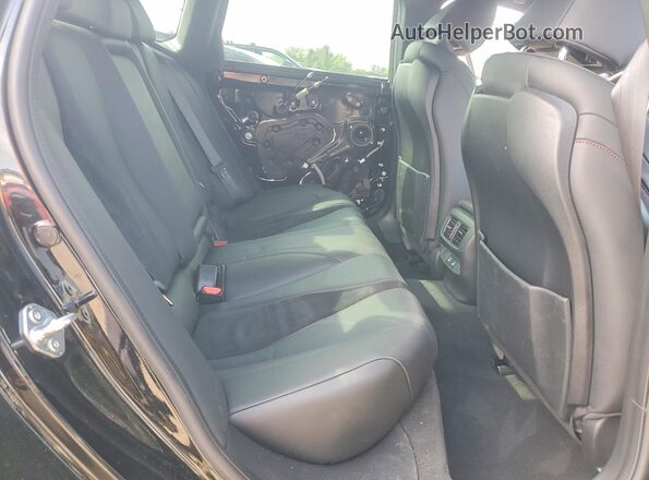 19UUB6F51SA003019 2025 ACURA TLX Black Vista de los asientos traseros