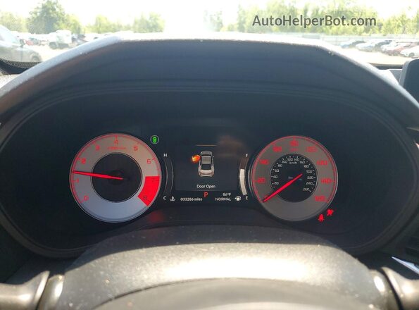 19UUB6F52MA011696 2021 ACURA TLX Black Widok zestawu wskaźników