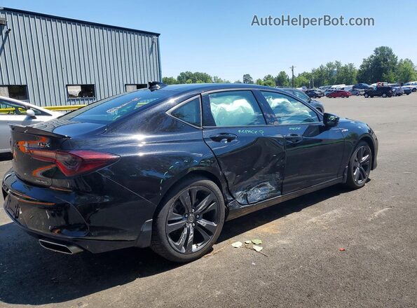 19UUB6F52MA011696 2021 ACURA TLX Black Tył prawy