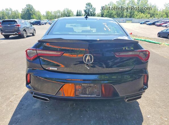 19UUB6F52MA011696 2021 ACURA TLX Black Widok z tyłu