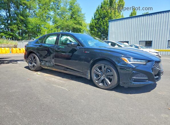 19UUB6F52MA011696 2021 ACURA TLX Black Przód prawy