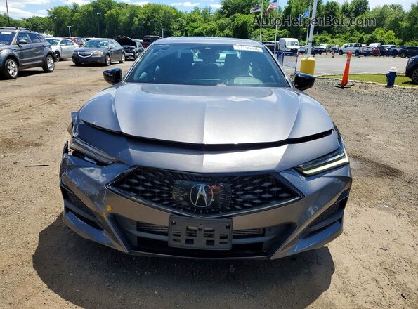 19UUB6F52PA003151 2023 ACURA TLX Charcoal Front view