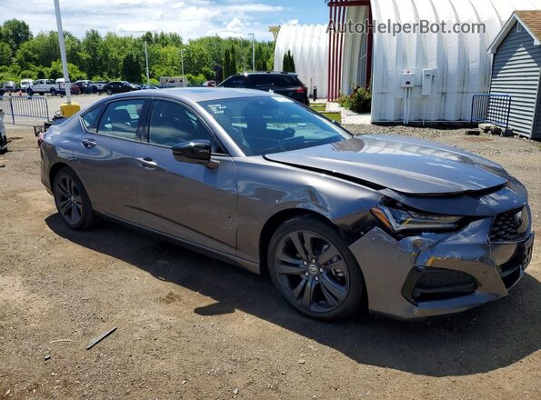 19UUB6F52PA003151 2023 ACURA TLX Charcoal Front right