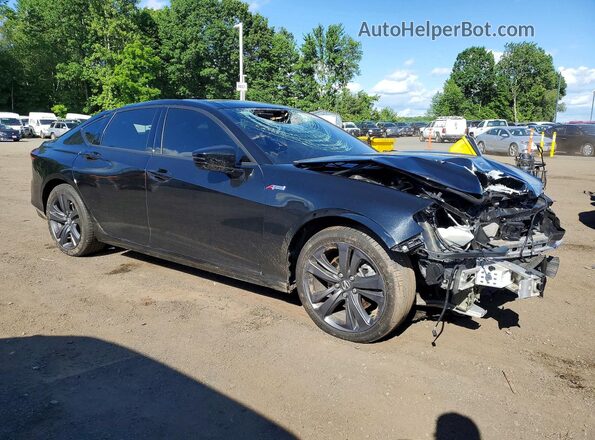 19UUB6F52PA003179 2023 ACURA TLX Черный Передняя правая четверть