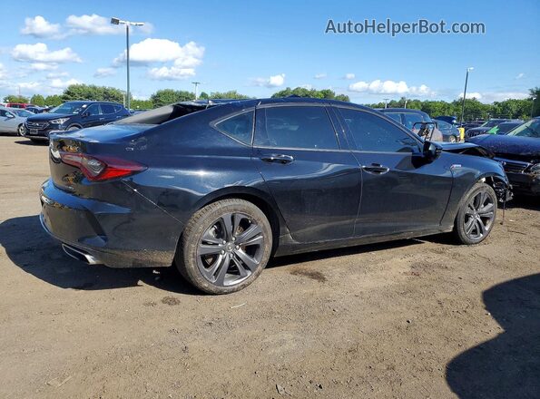 19UUB6F52PA003179 2023 ACURA TLX Черный Задняя правая четверть