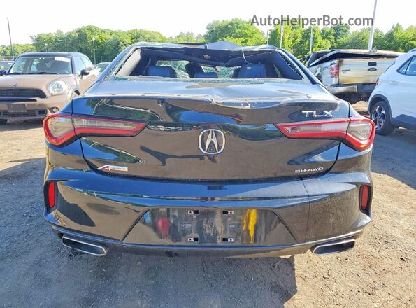 19UUB6F52PA003179 2023 ACURA TLX Черный Вид сзади